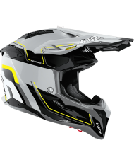 CASCO AIROH AVIATOR 3 CARBONO LEADER YELLOW GLOSS