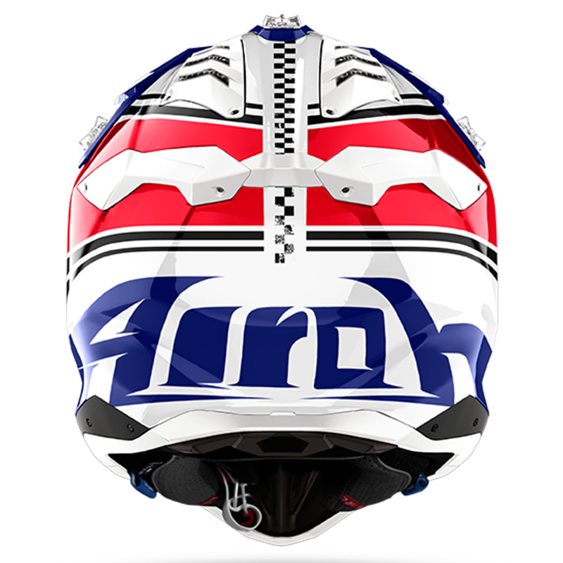 CASCO AIROH AVIATOR 3 HIMA RED GLOSS