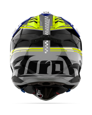 CASCO AIROH AVIATOR 3 HIMA BLUE GLOSS