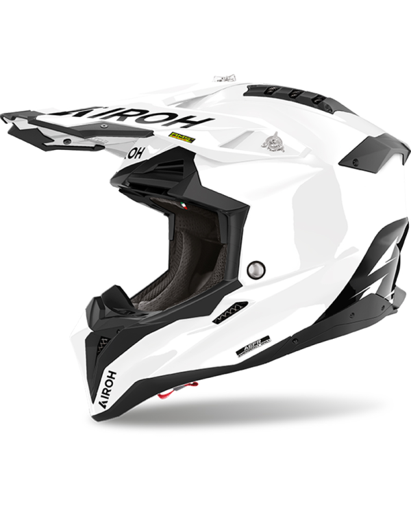 CASCO AIROH AVIATOR 3 WHITE GLOSS