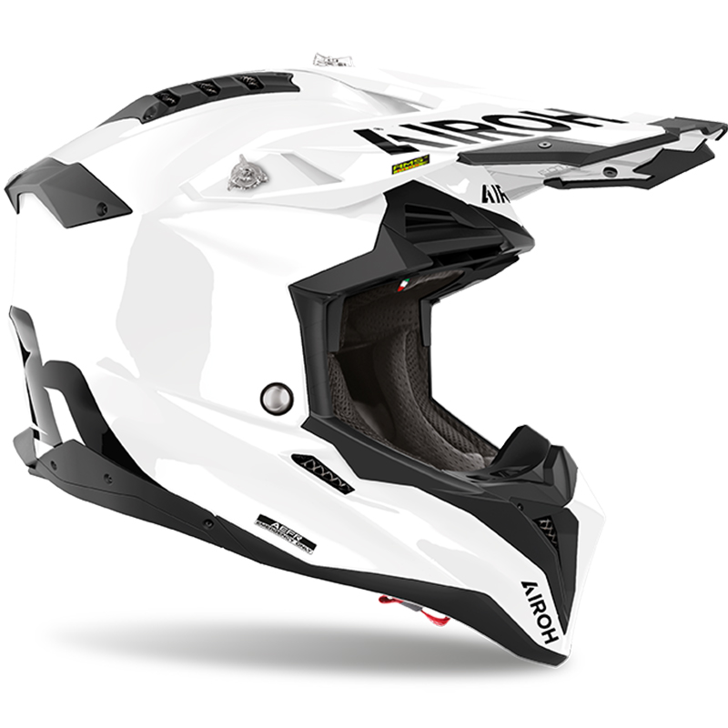 CASCO AIROH AVIATOR 3 WHITE GLOSS