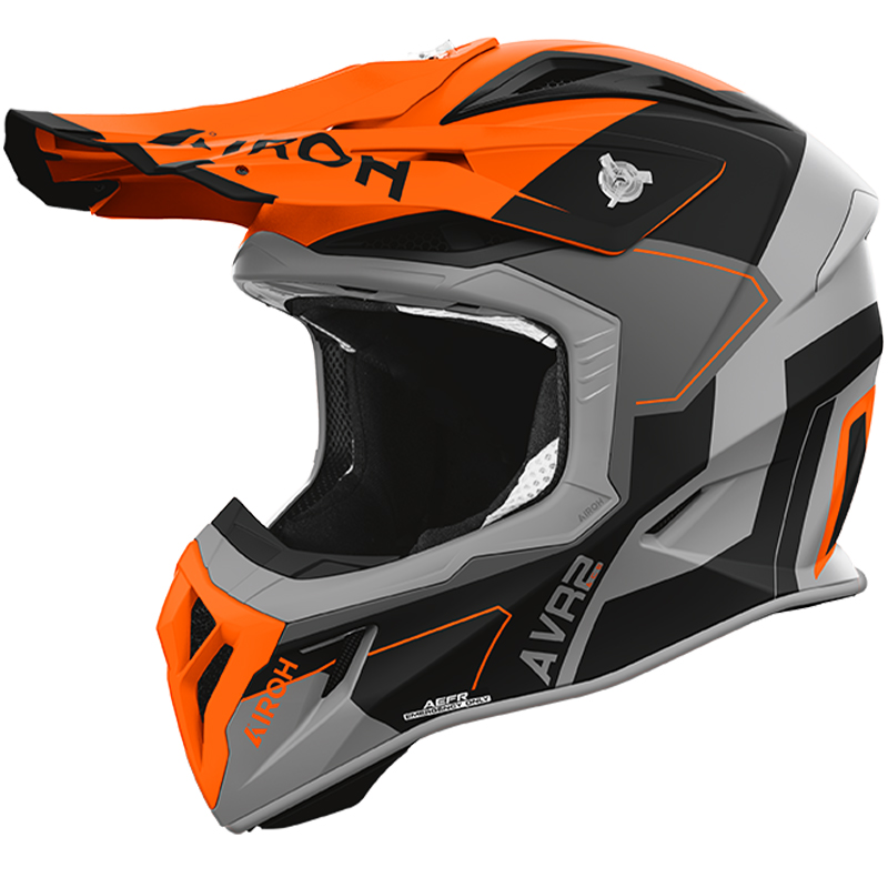 CASCO AIROH AVIATOR ACE 2 SHIELD ORANGE MATT
