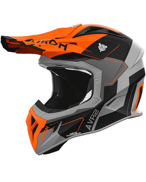CASCO AIROH AVIATOR ACE 2 SHIELD ORANGE MATT