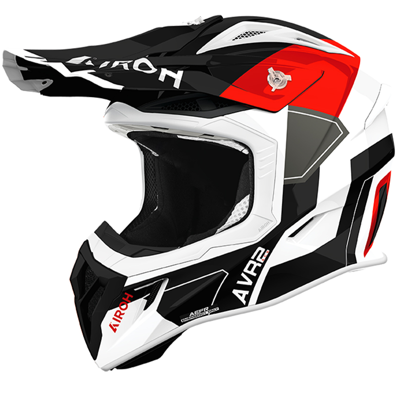 CASCO AIROH AVIATOR ACE 2 SHIELD RED GLOSS