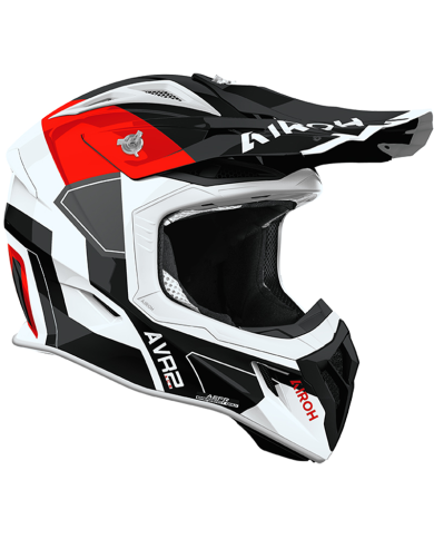 CASCO AIROH AVIATOR ACE 2 SHIELD RED GLOSS