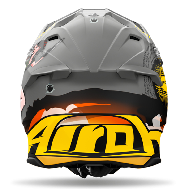 CASCO AIROH TWIST 3 ADVENTURE MATT