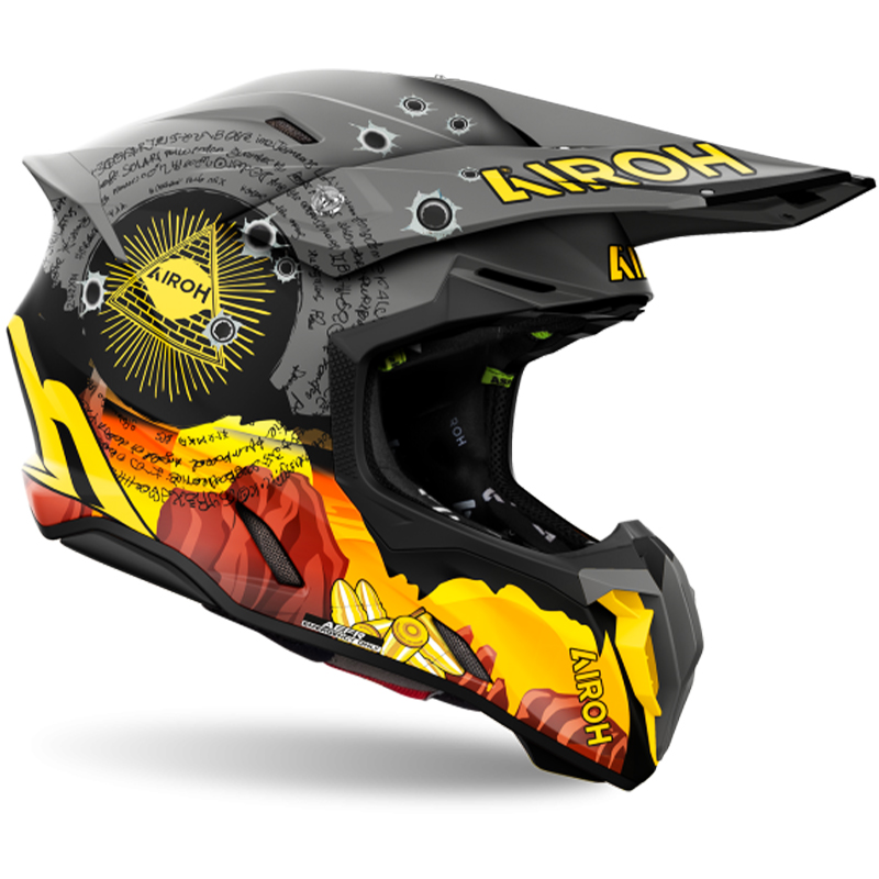 CASCO AIROH TWIST 3 ADVENTURE MATT