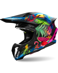 CASCO AIROH TWIST 3 AMAZONIA GLOSS