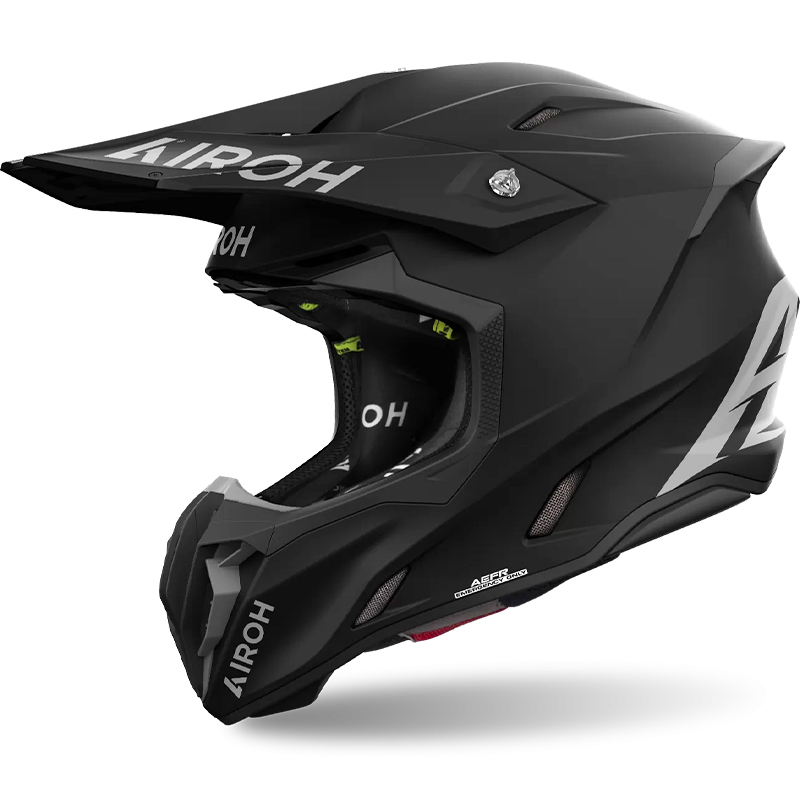 CASCO AIROH TWIST 3 BLACK MATT