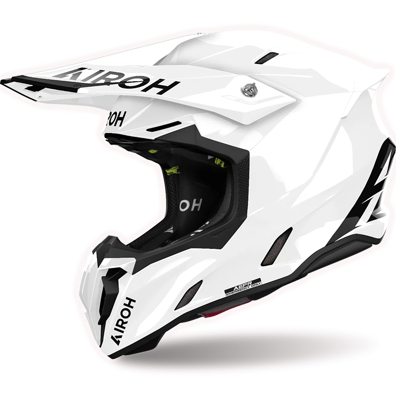 CASCO AIROH TWIST 3 WHITE GLOSS