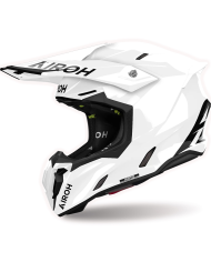 CASCO AIROH TWIST 3 WHITE GLOSS