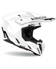 CASCO AIROH TWIST 3 WHITE GLOSS