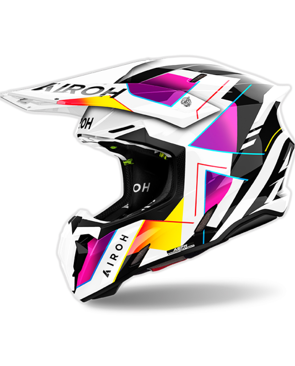 CASCO AIROH TWIST 3 RAINBOW GLOSS