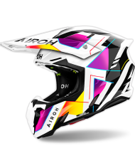 CASCO AIROH TWIST 3 RAINBOW GLOSS