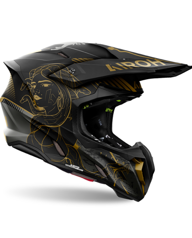 CASCO AIROH TWIST 3 TITAN MATT