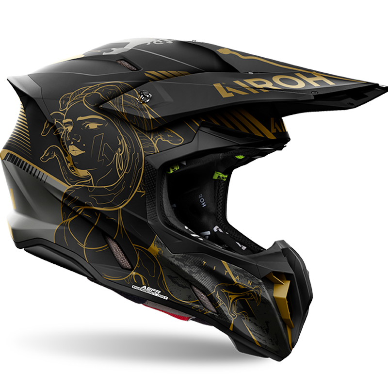 CASCO AIROH TWIST 3 TITAN MATT