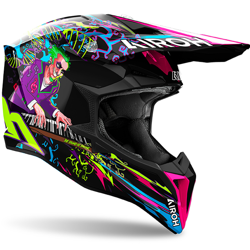 CASCO AIROH WRAAAP MUSIC GLOSS