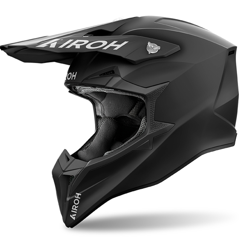 CASCO AIROH WRAAAP BLACK MATT