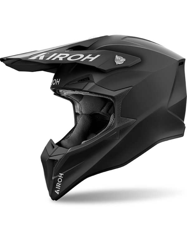 CASCO AIROH WRAAAP BLACK MATT