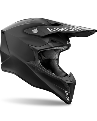 CASCO AIROH WRAAAP BLACK MATT