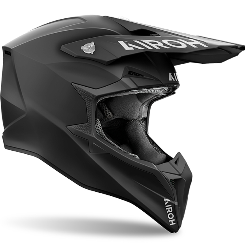 CASCO AIROH WRAAAP BLACK MATT