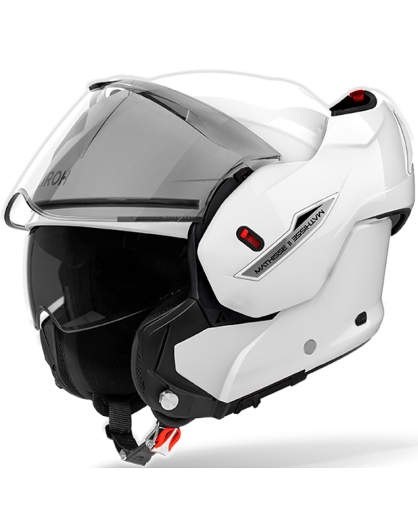CASCO AIROH MATHISSE II WHITE GLOSS