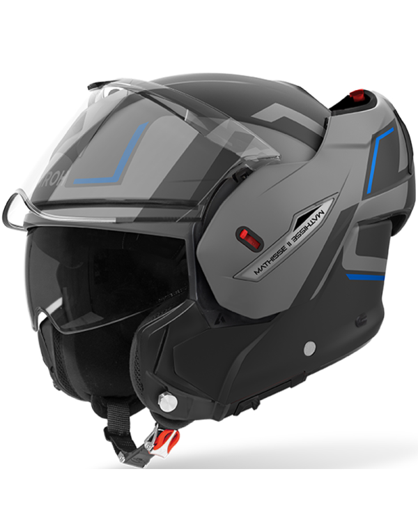CASCO AIROH MATHISSE II GENIUS BLUE MATT