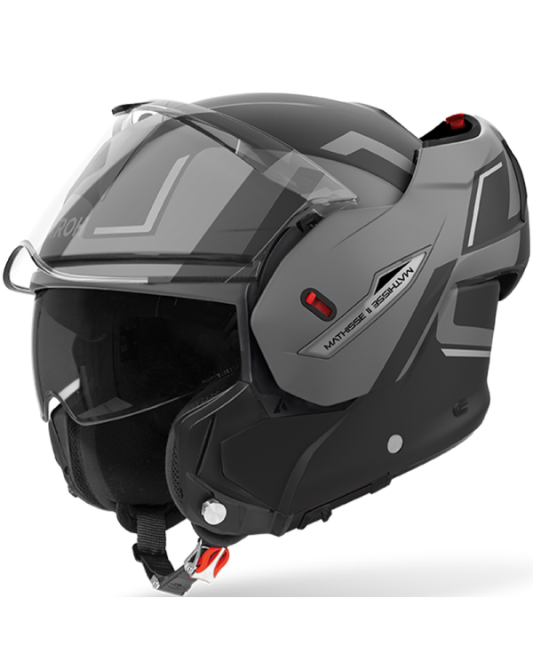 CASCO AIROH MATHISSE II GENIUS GREY MATT