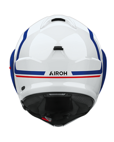 CASCO AIROH MATHISSE II GENIUS BLUE/RED GLOSS