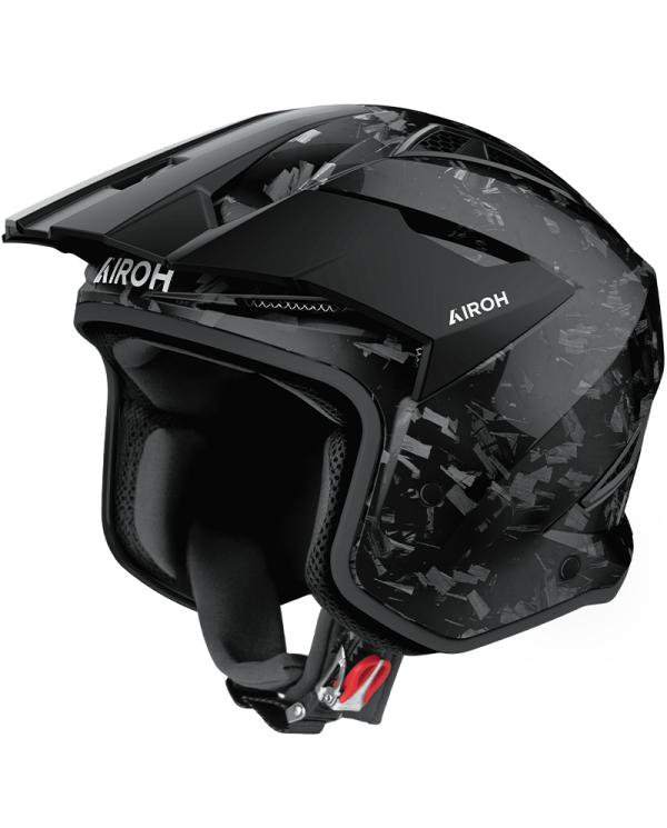 CASCO AIROH TRR II CARBON GLOSS