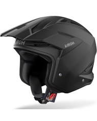 CASCO AIROH TRR II CARBONO BLACK MATT