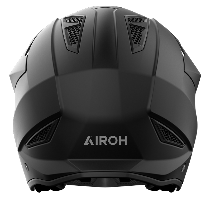 CASCO AIROH TRR II CARBONO BLACK MATT