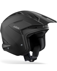 CASCO AIROH TRR II CARBONO BLACK MATT
