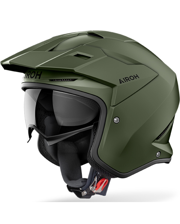 CASCO AIROH KOMBAKT MILITARY GREEN MATT