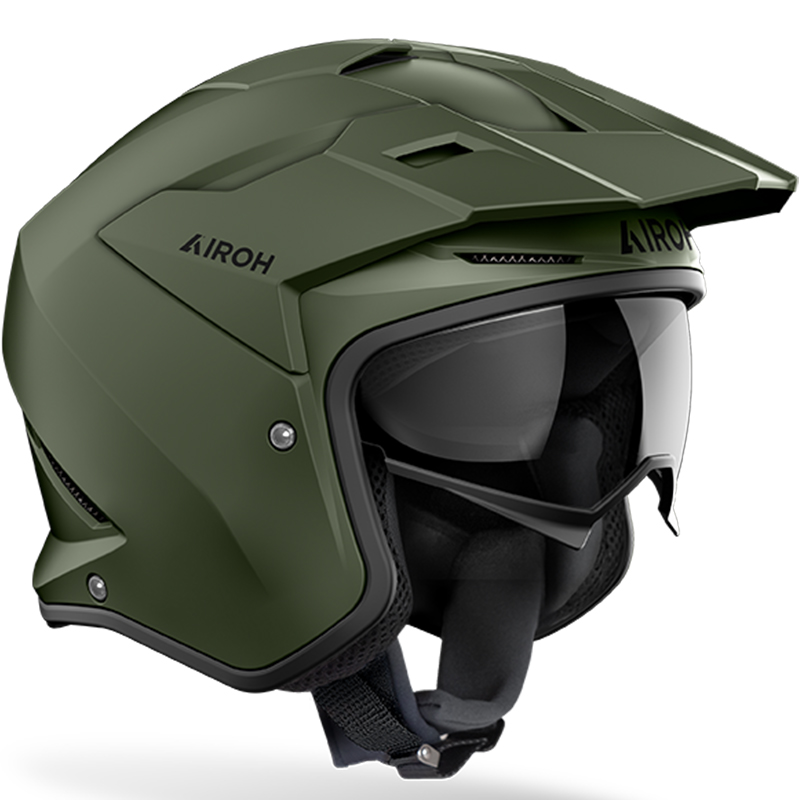 CASCO AIROH KOMBAKT MILITARY GREEN MATT
