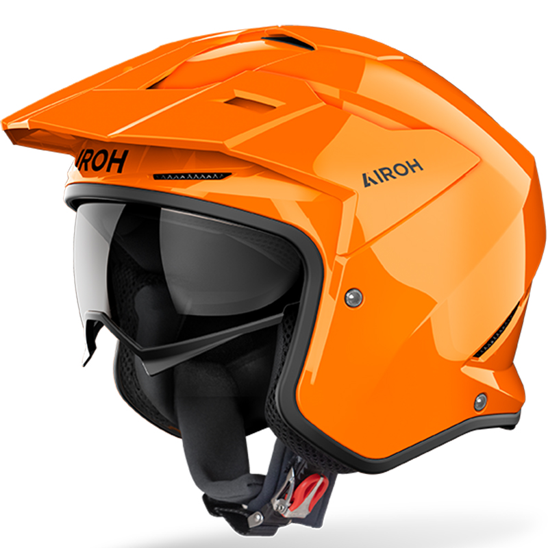 CASCO AIROH KOMBAKT ORANGE GLOSS