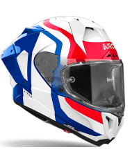 CASCO AIROH GP800 COMPETITION BLUE/RED GLOSS