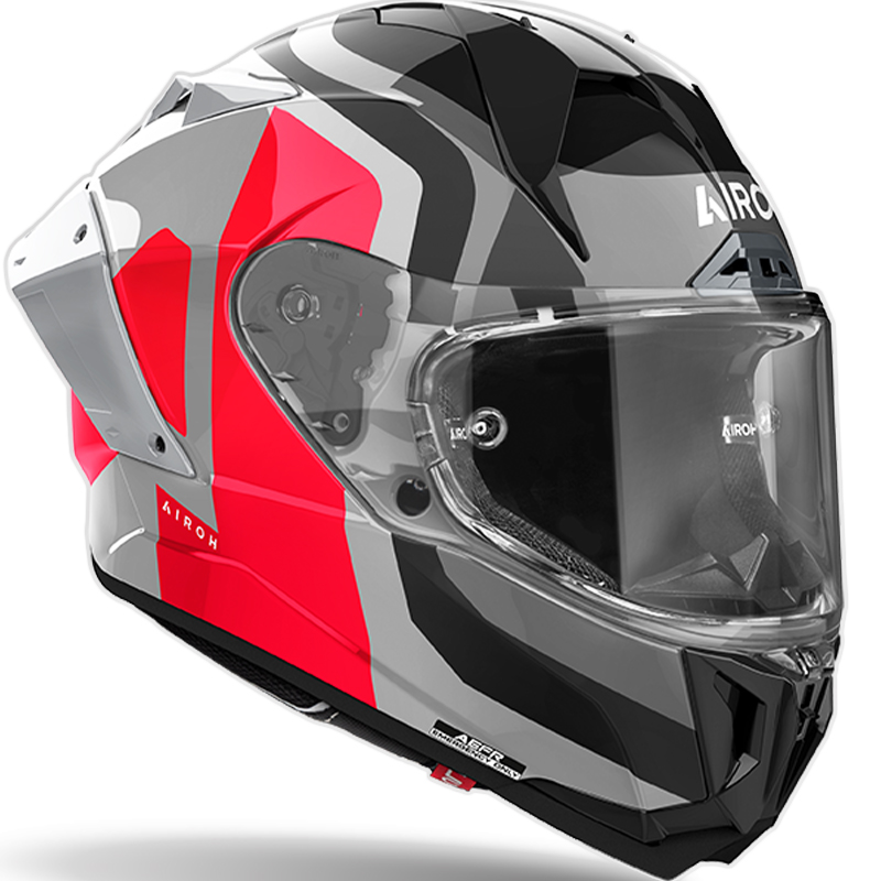 CASCO AIROH GP800 COMPETITION RED GLOSS
