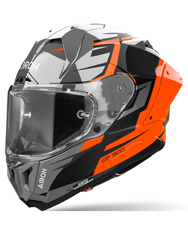 CASCO AIROH GP800 MASTER ORANGE GLOSS
