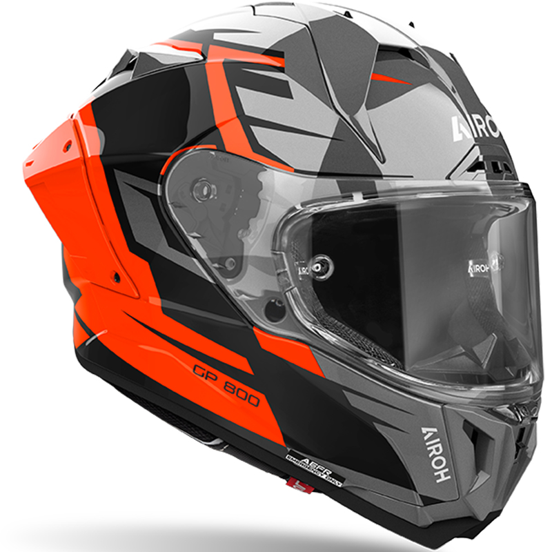 CASCO AIROH GP800 MASTER ORANGE GLOSS