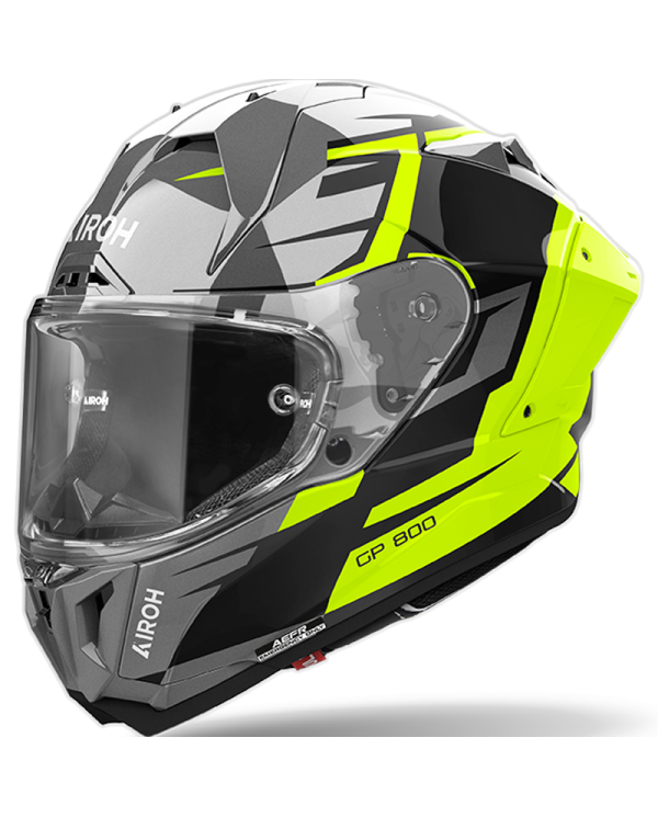 CASCO AIROH GP800 MASTER YELLOW GLOSS