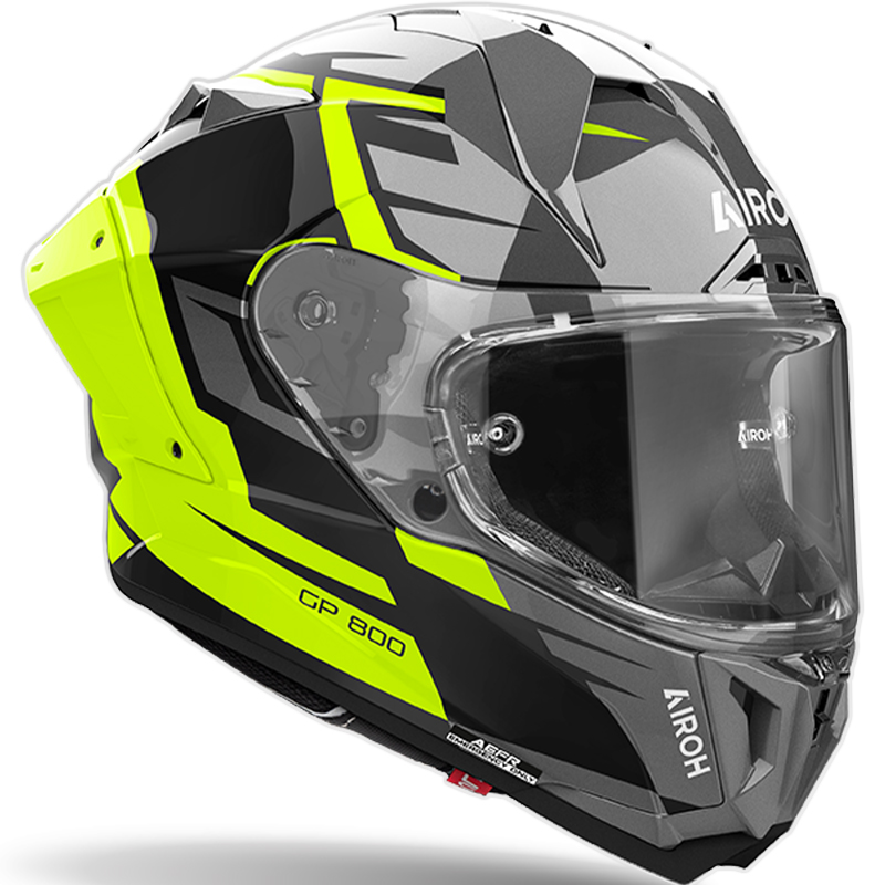 CASCO AIROH GP800 MASTER YELLOW GLOSS