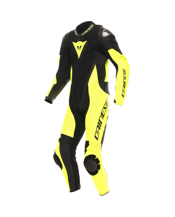 MONO DAINESE DEMON SPRINT PROFESIONAL PERFORADO BLACK/YELLOW-FLUO | 1 Pieza de moto | %brands%