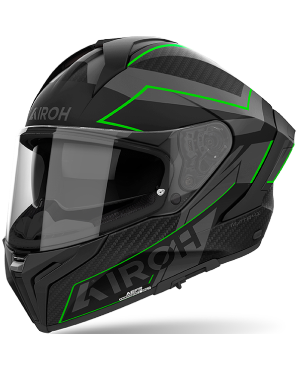 CASCO AIROH MATRYX SENTINEL GREEN MATT | Cascos Integrales de moto | %brands%