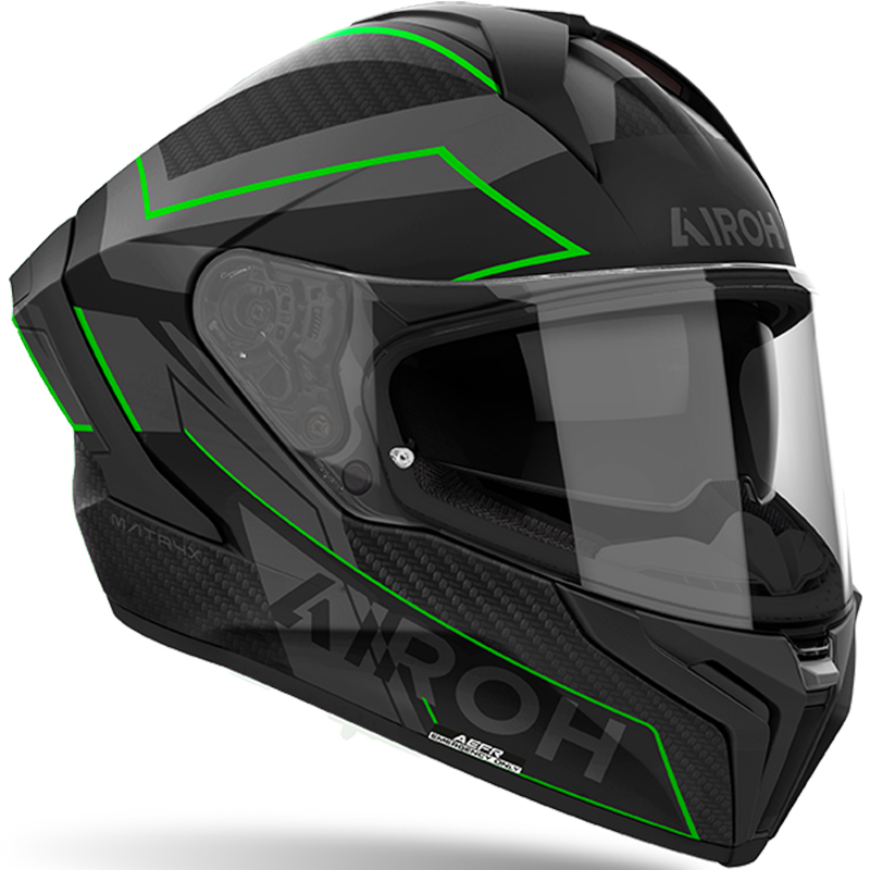 CASCO AIROH MATRYX SENTINEL GREEN MATT | Cascos Integrales de moto | %brands%