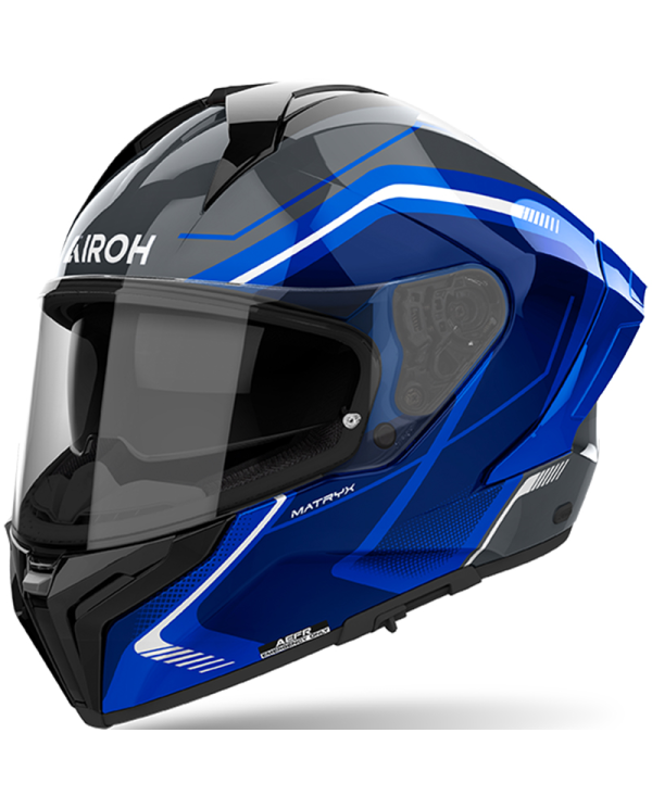 CASCO AIROH MATRYX WIDE BLUE GLOSS