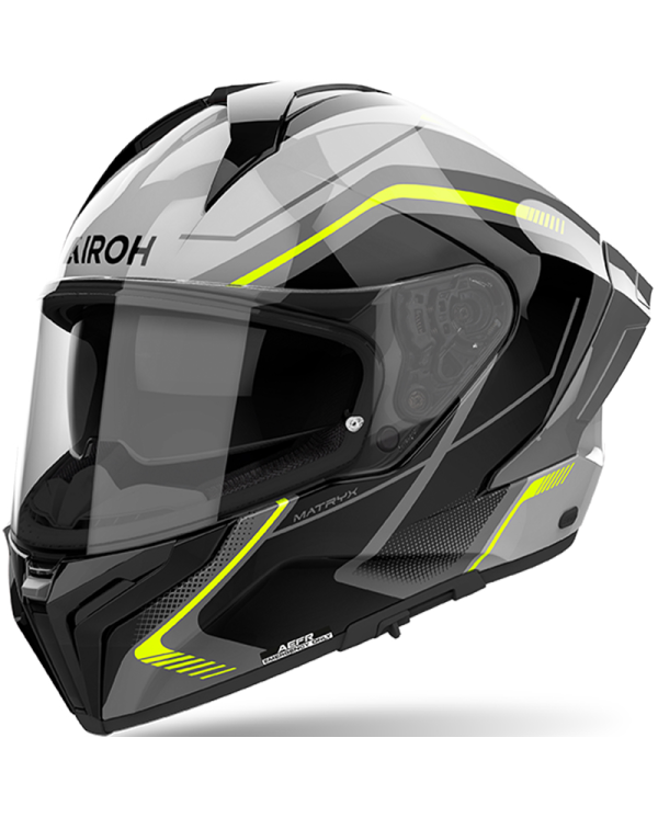 CASCO AIROH MATRYX WIDE YELLOW GLOSS