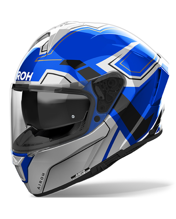 CASCO AIROH SPARK 2 DART BLUE GLOSS