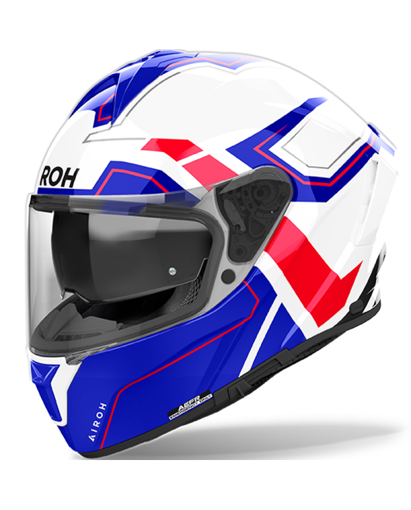 CASCO AIROH SPARK 2 DART BLUE/RED GLOSS