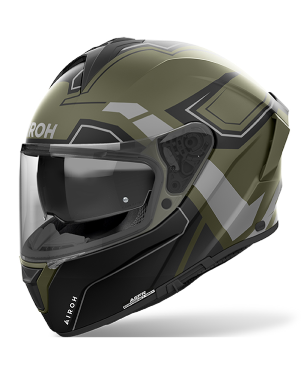 CASCO AIROH SPARK 2 DART MILITARY GREEN MATT